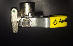 45755 GILES VALVE, 3-WAY, 1/2NPT, NICKEL PLATED