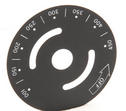 810069 VULCAN HART DIAL, CONTROL KNOB