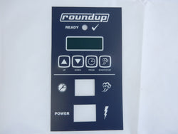 1001036 ROUNDUP LABEL, CONTROL PANEL