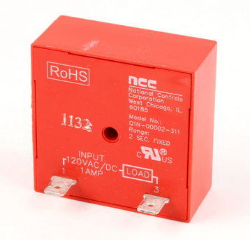 153324 DUKE TIMER-DELAY 120V-2 SECOND